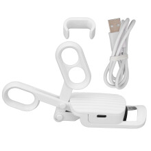 USB-oplaadbare verwarmde wimperkruller met snelle opwarmtijd en bescherming tegen uitstulpingen van de lensrand, slimme temperatuurinstellingen voor