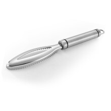 304 Stainless Steel Fish Scale Remover with Ergonomic NonSlip Grip for Fast MessFree Kitchen Use