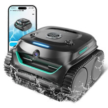 WYBOT C2 Vision - Robot Piscina Senza Fili con Visione Intelligente, Navigazione Intelligente, 8 Modalità di Pulizia, batteria lunga...