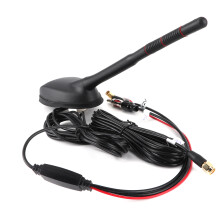 Universal Car DAB+ GPS FM Antenna Active Amplified Top Roof Mount Waterproof