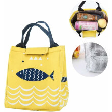 Bolsa térmica elegante e funcional com grande capacidade, reutilizável e ideal para diversas ocasiões, como trabalho, escritório, piquenique e