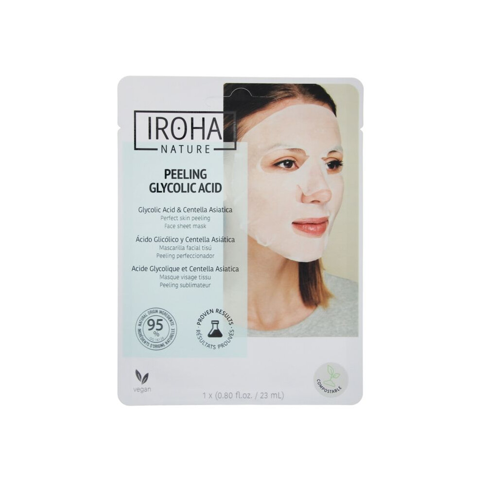 Iroha Glycolic Peeling Mask - 23 Ml - For All Skin Types - Adult - Woman