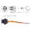 Panel de Conector Type-C E10, Cable de 0,1 m, 30 V 1,5 A 4