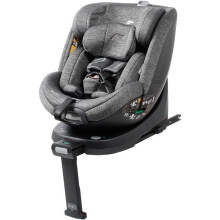 Autokindersitz - BABYAUTO - Magna Plus - Gruppe 0/1/2/3 - I-Size - 40/125 cm - Isofix - Drehbar 360 - Neigbar - Grau