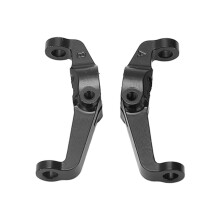 2 Stück Messing-Drehblock C-Hub Träger für FMS FCX24 1/24 RC Auto