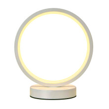 Stepless Dimming Bedside Lamp, USB Powered Touch Lamp with Wake Up Light and Digital Alarm Clock for Bedroom Decor