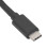 Cavo di prolunga impermeabile USB Type-C 3.0 da 0,5 m, 30 V, 1,5 A 9