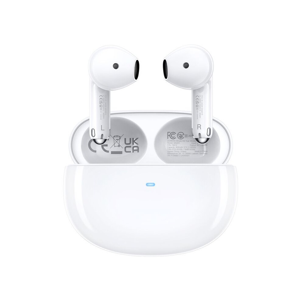 Ugreen Weiss Kabellose Ohrhörer - Modell H5 - Semi-Intra-Bluetooth - Weiß