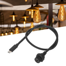 Impermeabile Tipo-C femmina-USB 3.0 maschio 0.5m 30V1.5A