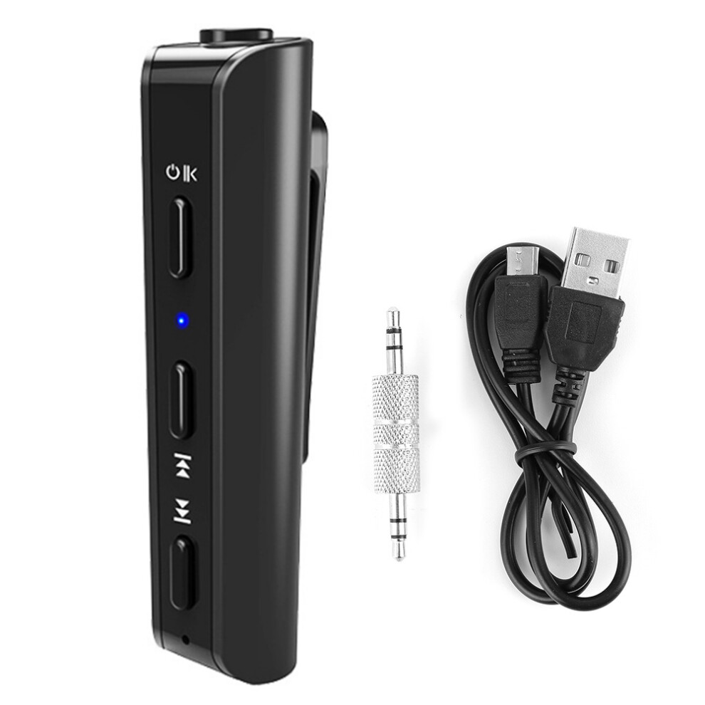 Hands Free Call Bluetooth Audio Adapter With Bass Boost Function, Long Lasting Performance And Stable Signal For Universal Use In Car Tv Pc And Home 9437117518646