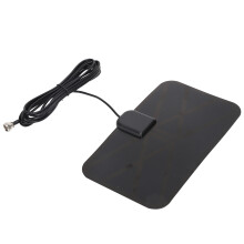 Indoor 25dB High Gain Black Digital TV Antenna, 3m Cable