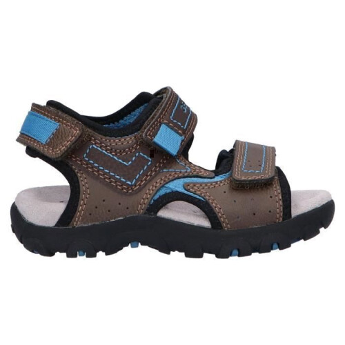 Geox Sandales Geox Garçons J S. Strada A - Wax.Syn2+PR.DBK - Brown/Avio