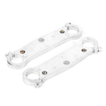 Styremontering Forgaffelgaffel For Motorsykkel Trippeltreklemme Opp Ned-utskifting CNC-maskinert Aluminiumslegeringsmateriale Høystyrke Rust