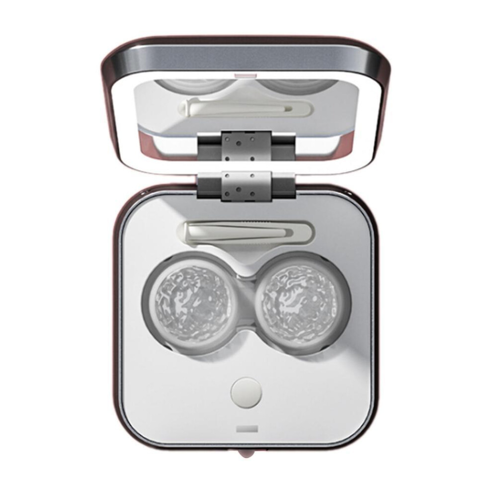 Contact Lens Ultrasonic Electric with Mirror Storage Mini Cleaning Box