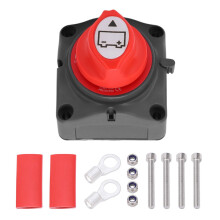Interruttore isolatore batteria impermeabile per impieghi gravosi, accensione/spegnimento, interruzione alimentazione batteria 12-48Vdc, costruzione