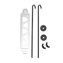 Battery Tray Mount Bracket Corrosion Resistant Battery Bracket Billet Aluminum Battery Tie Down With Anodized Surface Finish And Easy Installation