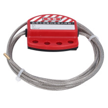 BD L11 4 Lockout Tagout Cable Lock 4mm Stainless Steel Adjustable