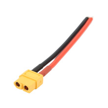 XT60 Male To Female Adapter Parallel Battery Connector Cable For Rc Model Aircraft Fast Charging Or Discharging High Current Capacity Connector With F