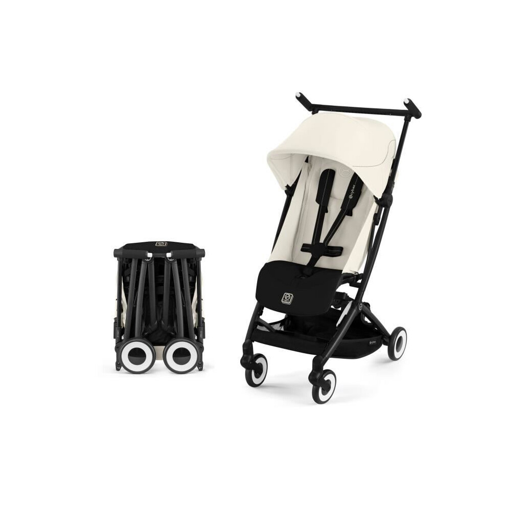 Ultra Compact Stroller Libelle - Canvas - Cybex White Cybex Gold