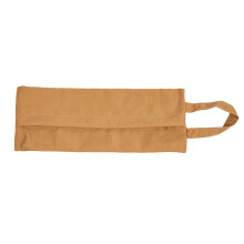 Waterproof Kraft Paper Bag, Yoga Mat Carrier Adjustable Canvas Bag Washed Cloth Large Capacity Wear Resistant Zipper Design Easy To Carry For