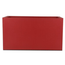 Blumenkasten - RIVIERA - Granit - 79x39,5x44,5 cm - Rot