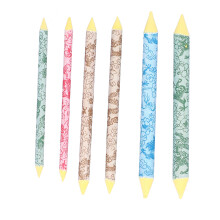 Complete 28pcs Blending Stumps Set with Sandpaper & Sharpener for Art Students