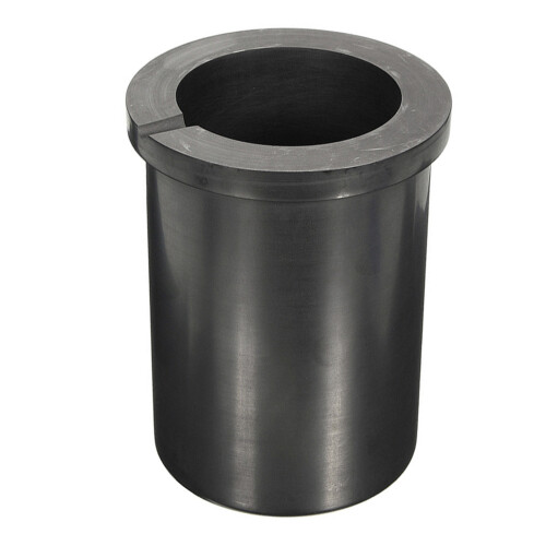 2Stk Graphit Schmelztiegel Für Metall Schwarz