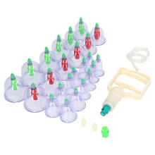 Revolution In Relaxation: Flexible Transparent Material Vacuum Suction Cups For Magnetic Therapy, Easy Disassembly And Secure Seal Design To