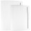 6Pièces Couverture Cahier A5 Transparente PP Résistante Usage Ecole 2