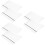 6Pièces Couverture Cahier A5 Transparente PP Résistante Usage Ecole 8