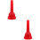 2Pièces Embouchure Trombone Accessoire Rouge Portable 8