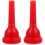 2Pièces Embouchure Trombone Accessoire Rouge Portable 4