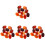 40Pièces Cabochons Pierre Plat DIY Assortis Pour 4