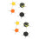 8Pièces Outils Nail Art Dotting Metalliques Multicolores 8
