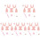 5Ensembles Kit Couture DIY Grues En Cuir PU Rose Assemblage Facile 4