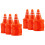 100Pièces Jeux Educatifs Mini Cônes Signaux De Circulation Orange 7