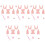 5Ensembles Kit Couture DIY Grues En Cuir PU Rose Assemblage Facile 5
