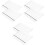6Pièces Couverture Cahier A5 Transparente PP Résistante Usage Ecole 4