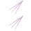 6Pièces Pinceaux Nail Art Nylon Pour Liner 6
