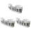 3Pièces Clavier Piano 3D Décor Noir PVC Durable Pour Débutants 4