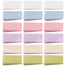 96Pièces Éponges Pour Nail Art Gradient Couleur Variée Matériel Doux