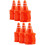 100Pièces Jeux Educatifs Mini Cônes Signaux De Circulation Orange 4