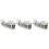 3Pièces Clavier Piano 3D Décor Noir PVC Durable Pour Débutants 6