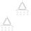 20Pièces Râtelier Creuset Triangle En Fer Pour Enseignement 5