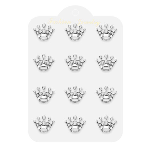 4Pièces Broches Argent Tiara Pour Occasions Spéciales 2