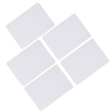 5Pièces Tableaux D’écriture Bois Blancs Pour Apprentissage Et Notes