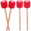 8Paires Maillets Grosse Caisse Bois Rouge Mousse Eva Performance 1