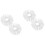 2Paires Manchettes À Blanches Pour Accessoire Costume 6