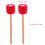 8Paires Maillets Grosse Caisse Bois Rouge Mousse Eva Performance 8