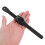4Ensembles Bandes De Fixation PVC Noires Pour À Roulette 3